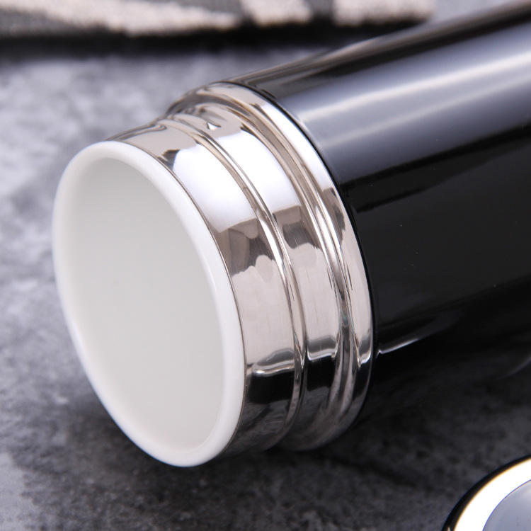 304不锈钢真空陶瓷内胆男女保温杯陶瓷水杯礼品380ml