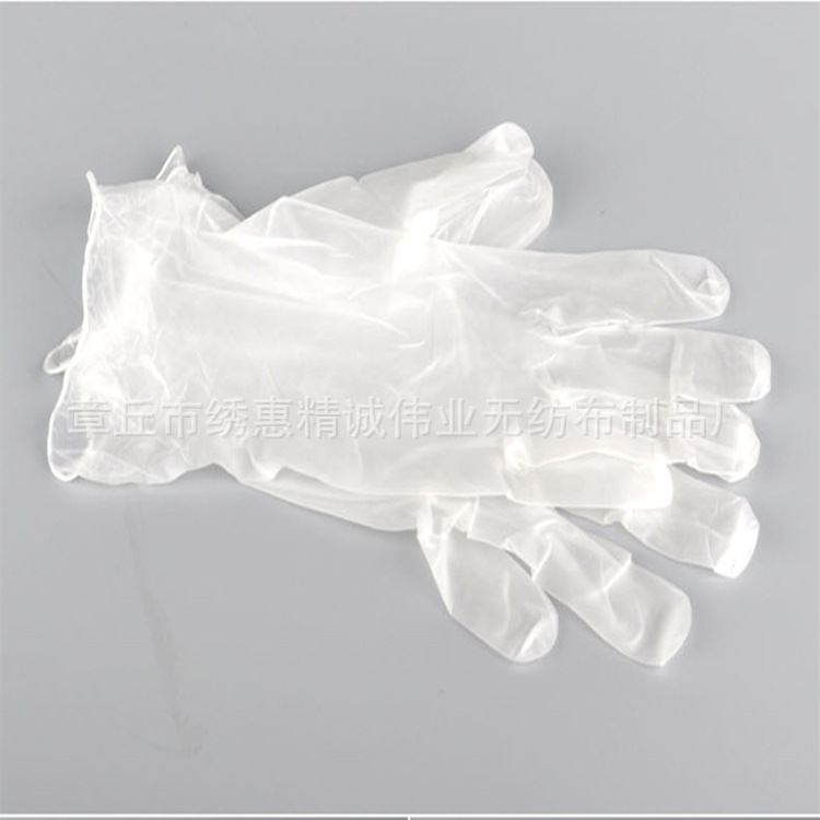 Pvc Gloves Disposable Pvc Gloves Transparent Protective Thickening Beauty