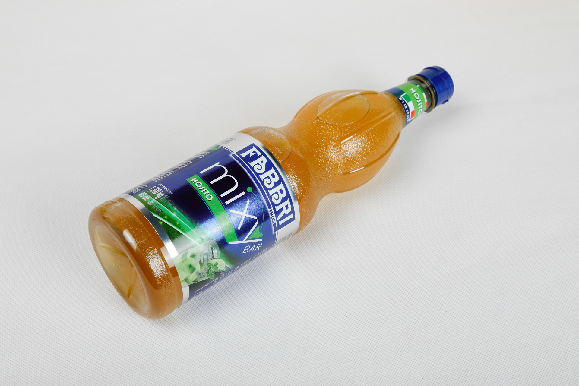 法布芮fabbri 莫吉托味糖浆 意大利原装进口 气泡鸡尾酒调用1l