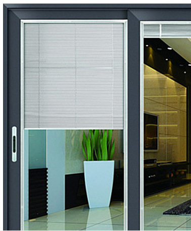 【佛山定做】铝合金推拉玻璃门 铝合金防盗门 阳台厨房门外贸出口