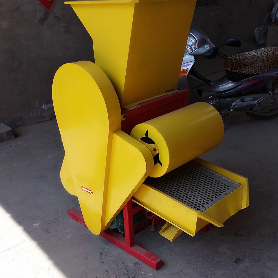 剥花生机器 花生去壳机 自动进料二次抽风花生剥壳机质保两年