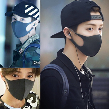 男女同款海绵立体口罩鹿晗日本潮儿童防雾霾防尘透气薄pm2.5批发