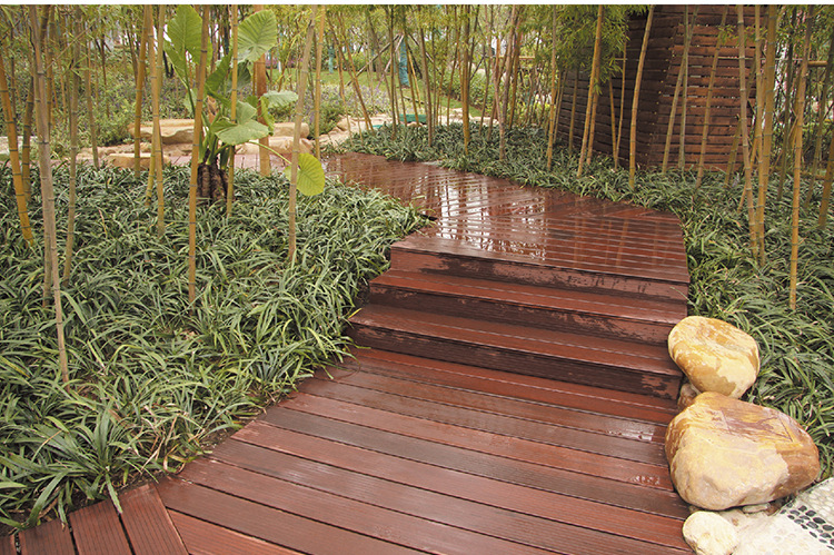 忠勋木业 户外高耐竹木地板重竹地板室外竹木地板防腐竹地板