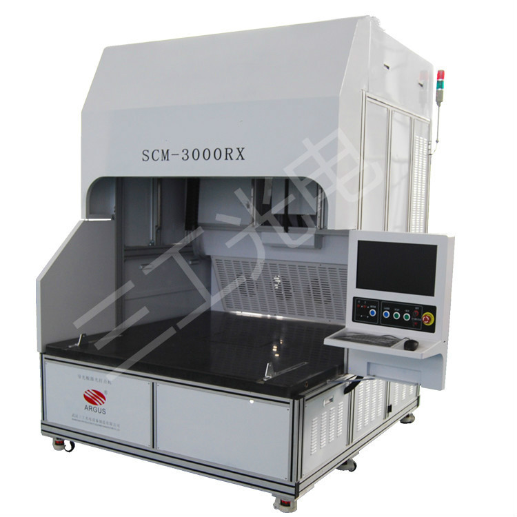 大尺寸布匹激光切割机设备性能稳定布料激光烧花机厂家