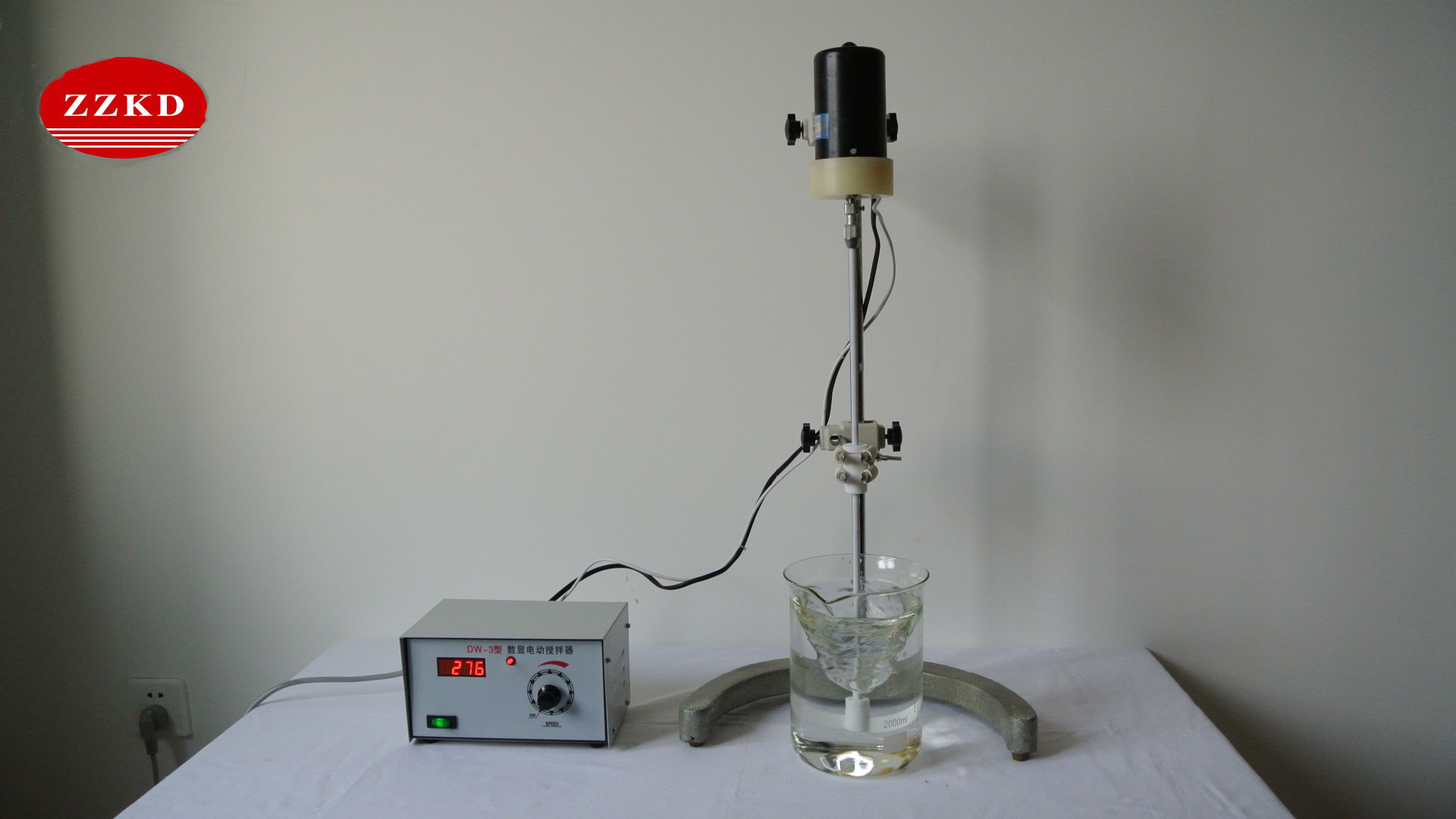 dw-3数显电动搅拌器 实验室搅拌机 60w精密增力搅拌器