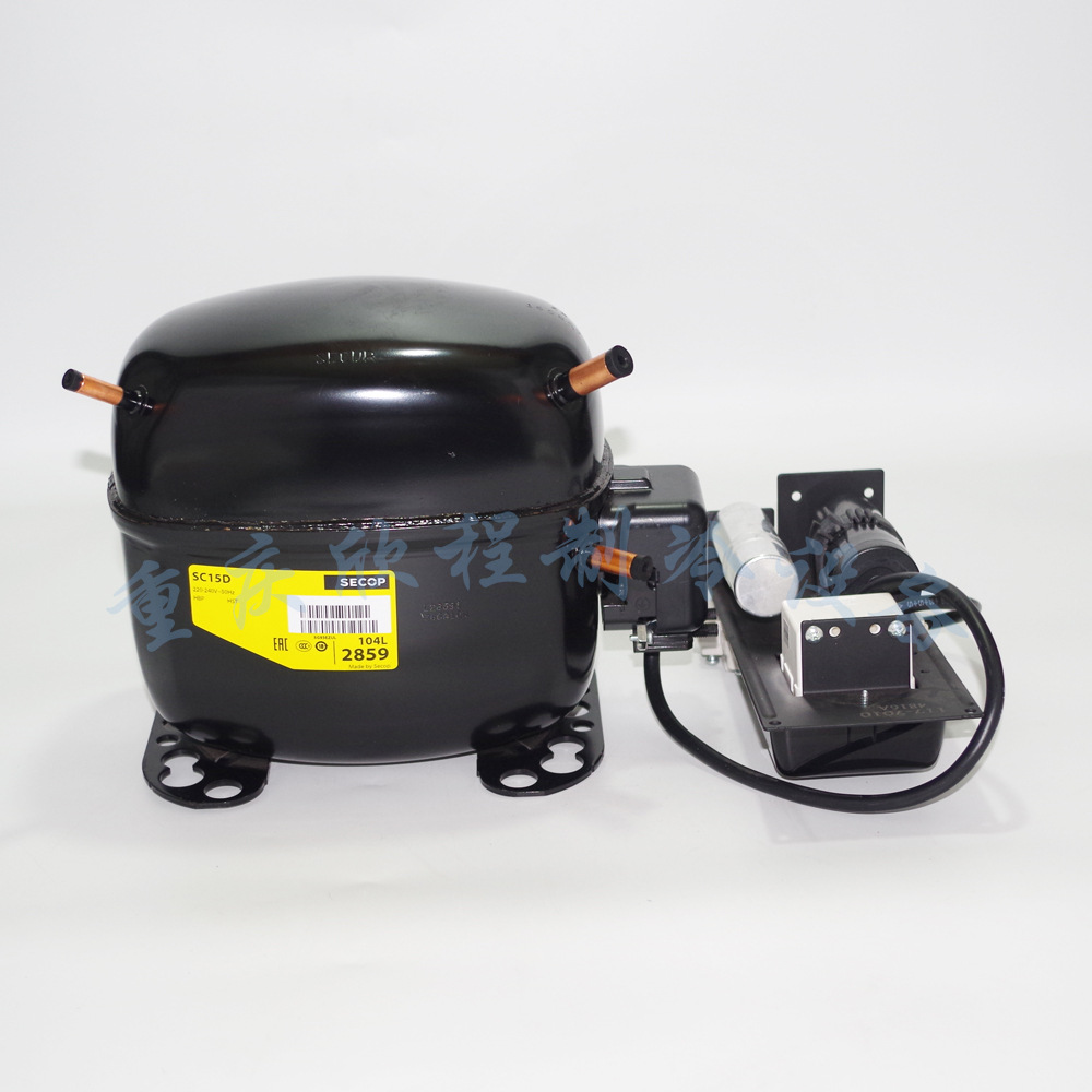 丹佛斯 思科普压缩机sc15d 104l2859(5/8匹 468w) r22冰箱冰柜