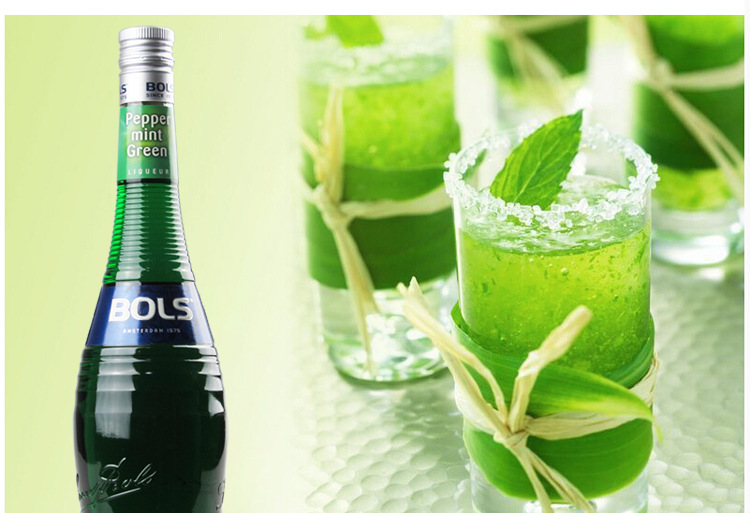 洋酒批发/荷兰原装进口bols波士绿薄荷力娇酒 700ml 正品现货