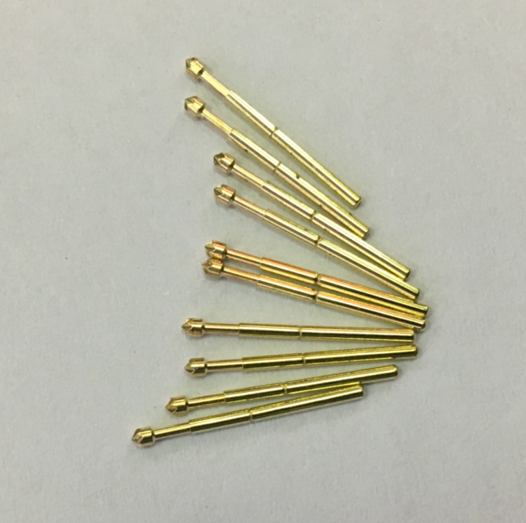 华荣探针13测试顶针导电弹簧针p75lmpa75lm2钻石头镀金