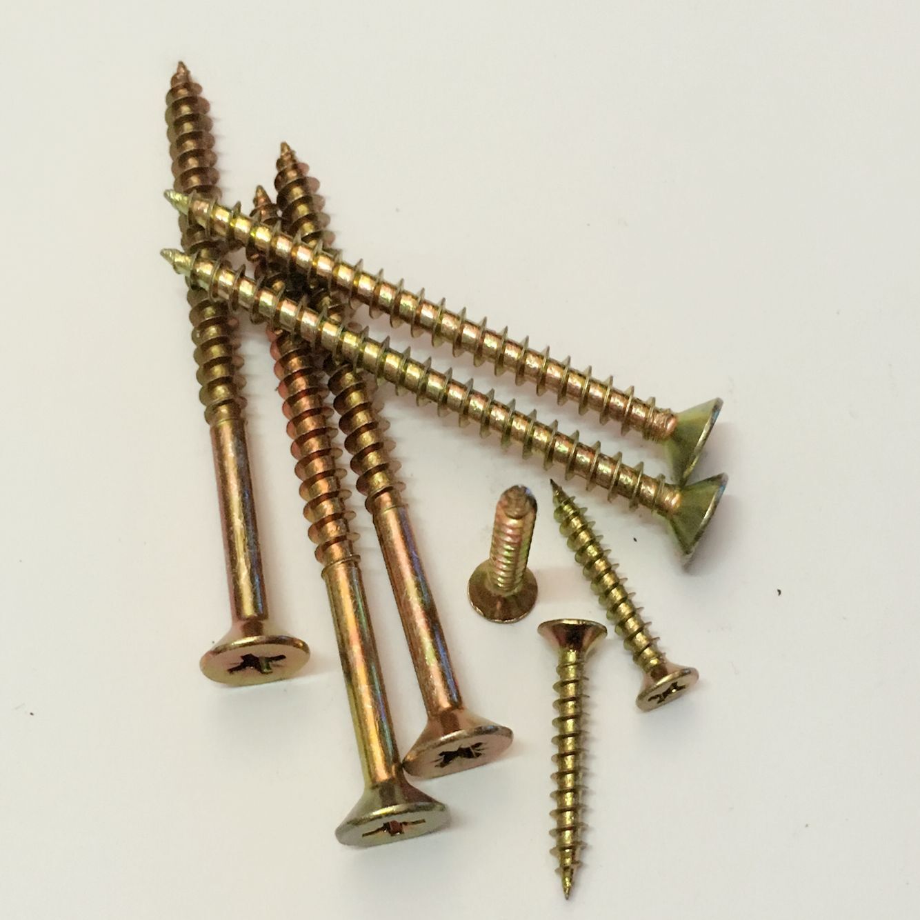 加硬镀彩锌纤维板 沉头自攻螺丝钉 平头自攻螺丝 m4*16-50-m5*100