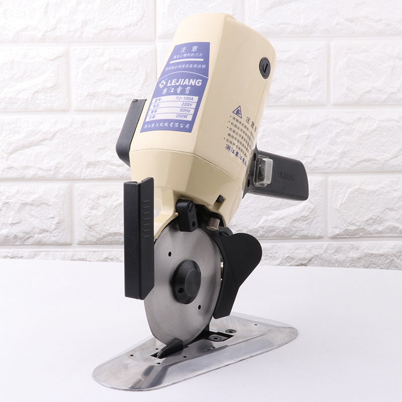 正品乐江yj-100a圆刀电剪刀 手提圆刀电剪裁布机裁剪机小型断布机
