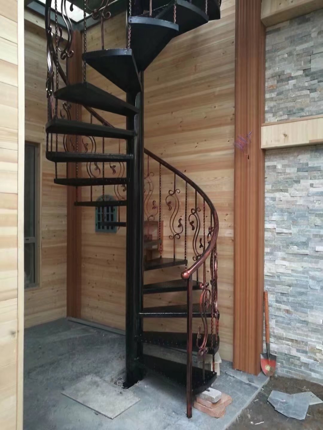 旋转楼梯钢架楼梯