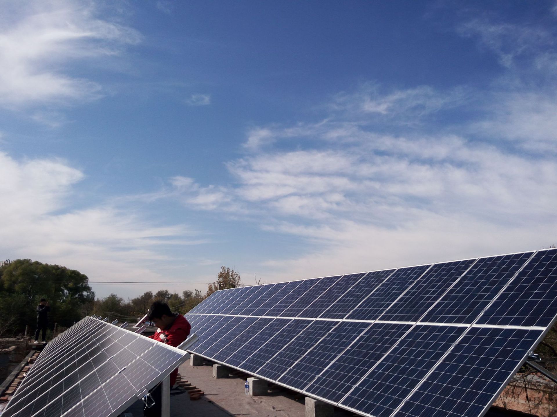 15kw/20kw/30kw光伏并网发电系统 厂房工商业屋顶太阳能发电施工