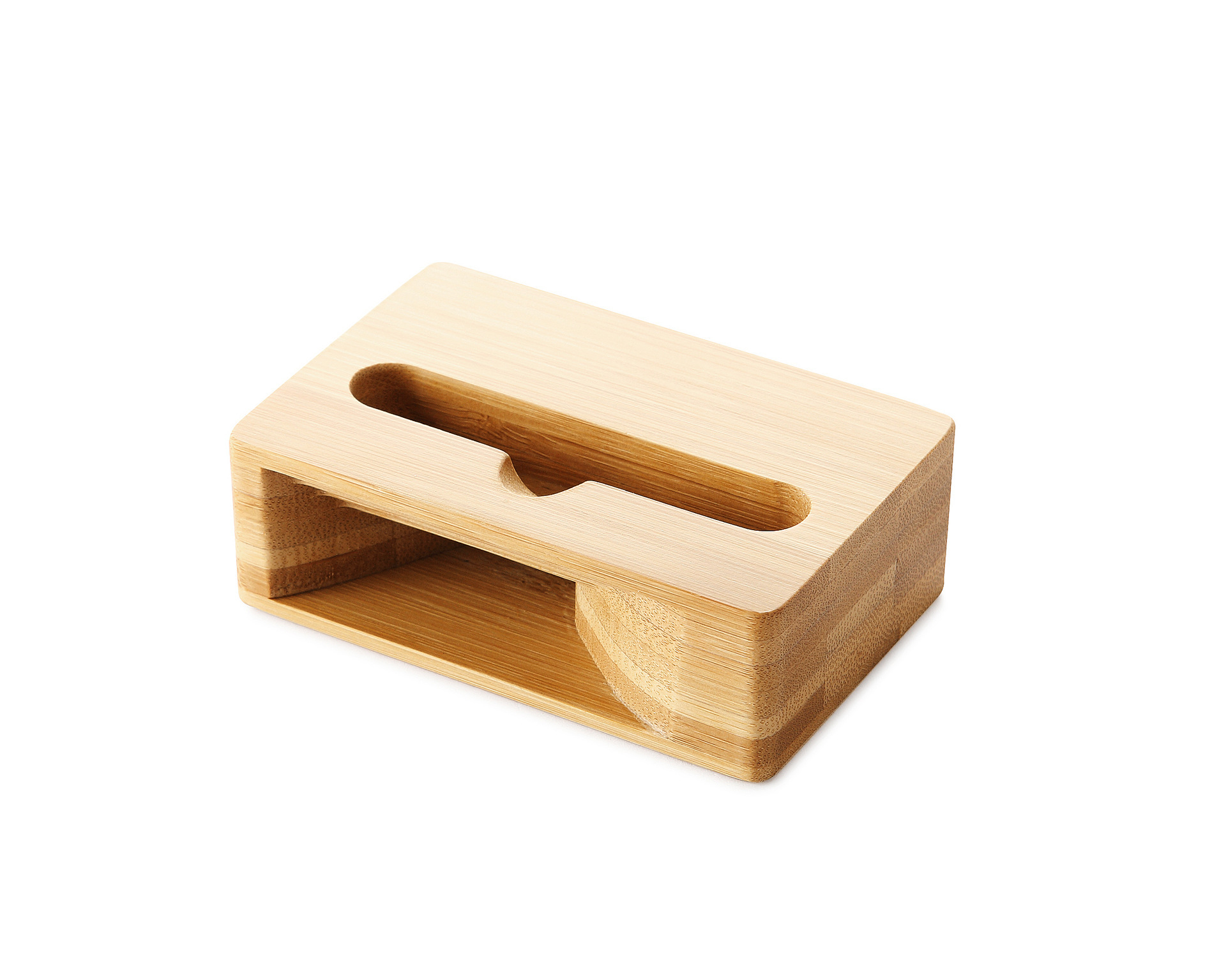 木质手机支架床头手机支架办公室手机底座创意扩音底座厂家订制款