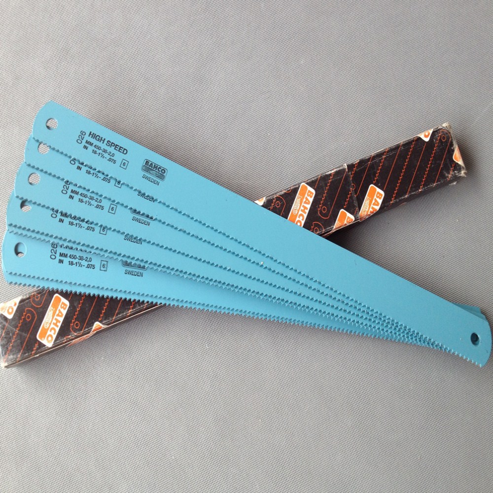 瑞典百固牌bahco 鱼唛锯片 机用锯条 钢锯条 原装正品