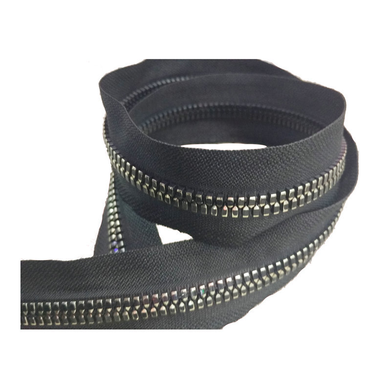 现货批发 尼龙开尾拉链 #5 露齿电镀尼龙拉链 睡袋拉链