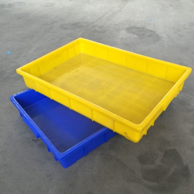 厂家直销桃箱 深蓝色浅箱