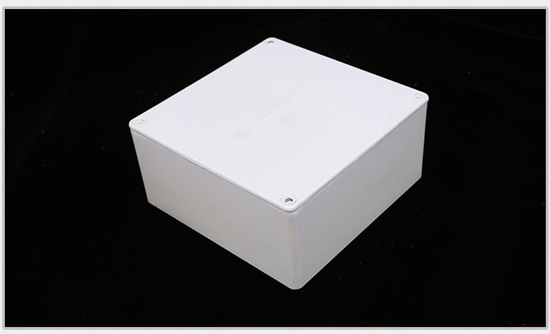 供应 电路穿线pvc过路盒 阻燃多种规格电工配件电缆接线盒