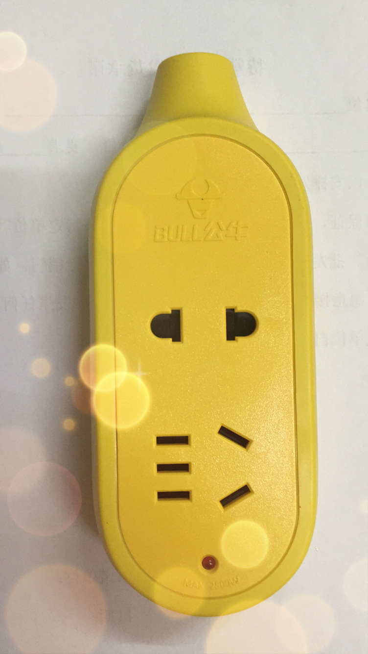 批发正品插座 gn-c3新国标保护门插排插线板拖线板无线工程摔不烂