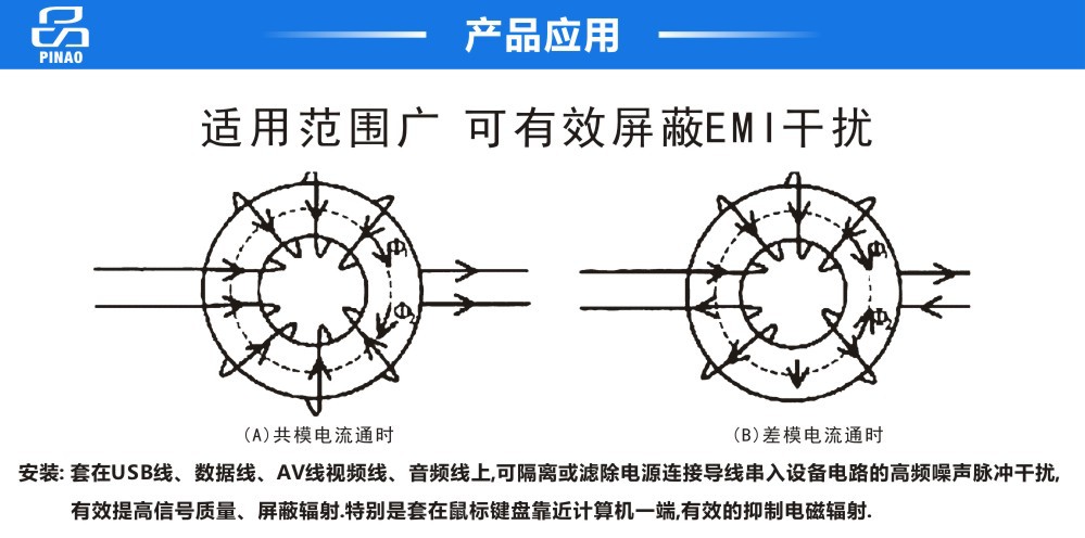厂家直销镍锌铁氧体磁环 高频抗干扰磁芯 scnf-130a组装扣式磁环