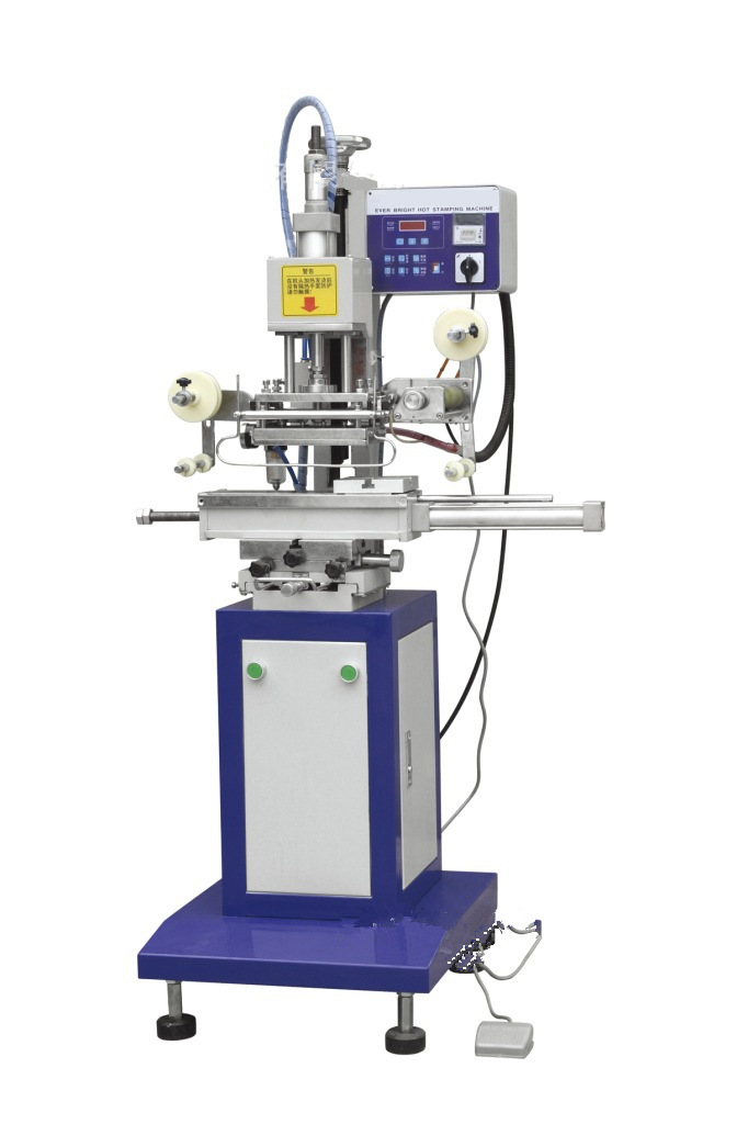 168s电脑版平/曲两用烫金机 皮革烫金机 商标烫金机