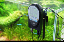 沃米特pH测试仪 淡海水鱼缸ph电极探头监测器 LED温度PH值双显示