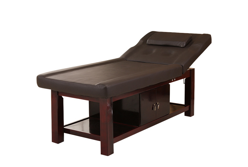 批发实木美容床按摩床推拿理疗spa针灸床保健家具厂家供应