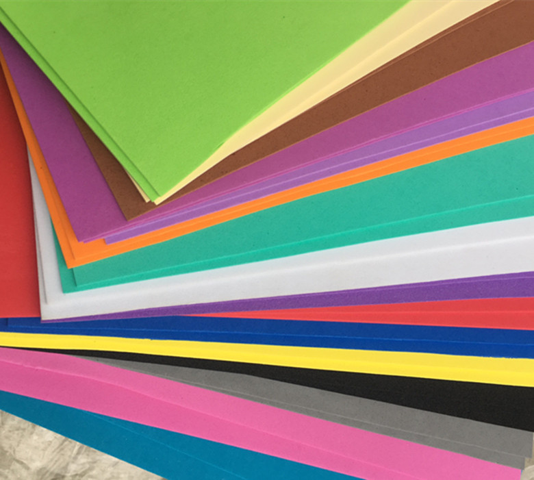 2mm a4海绵纸 尺寸30*20cm 1包32张装 16色每色2张