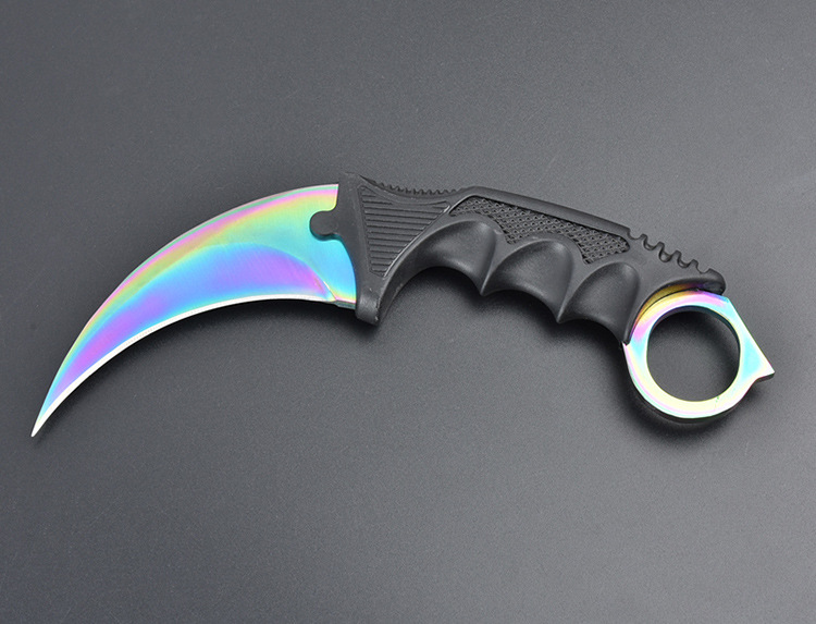 cs爪刀户外刀具高硬度军刀野外求生锋利开刃防身随身小刀爪子刀