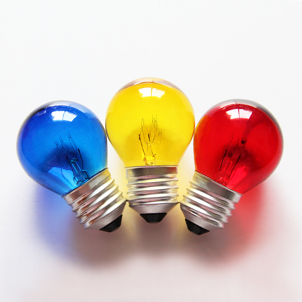 球形灯泡_厂家批发彩色工艺灯饰灯具g40球形灯泡 螺旋节能led定制 - 