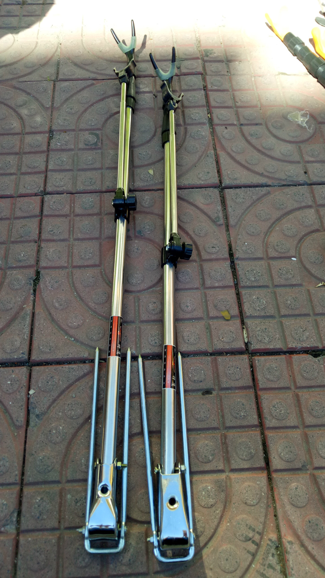 神鹰不锈钢支架手竿支架炮台支架圆杆不锈钢台钓支架户外钓鱼垂钓