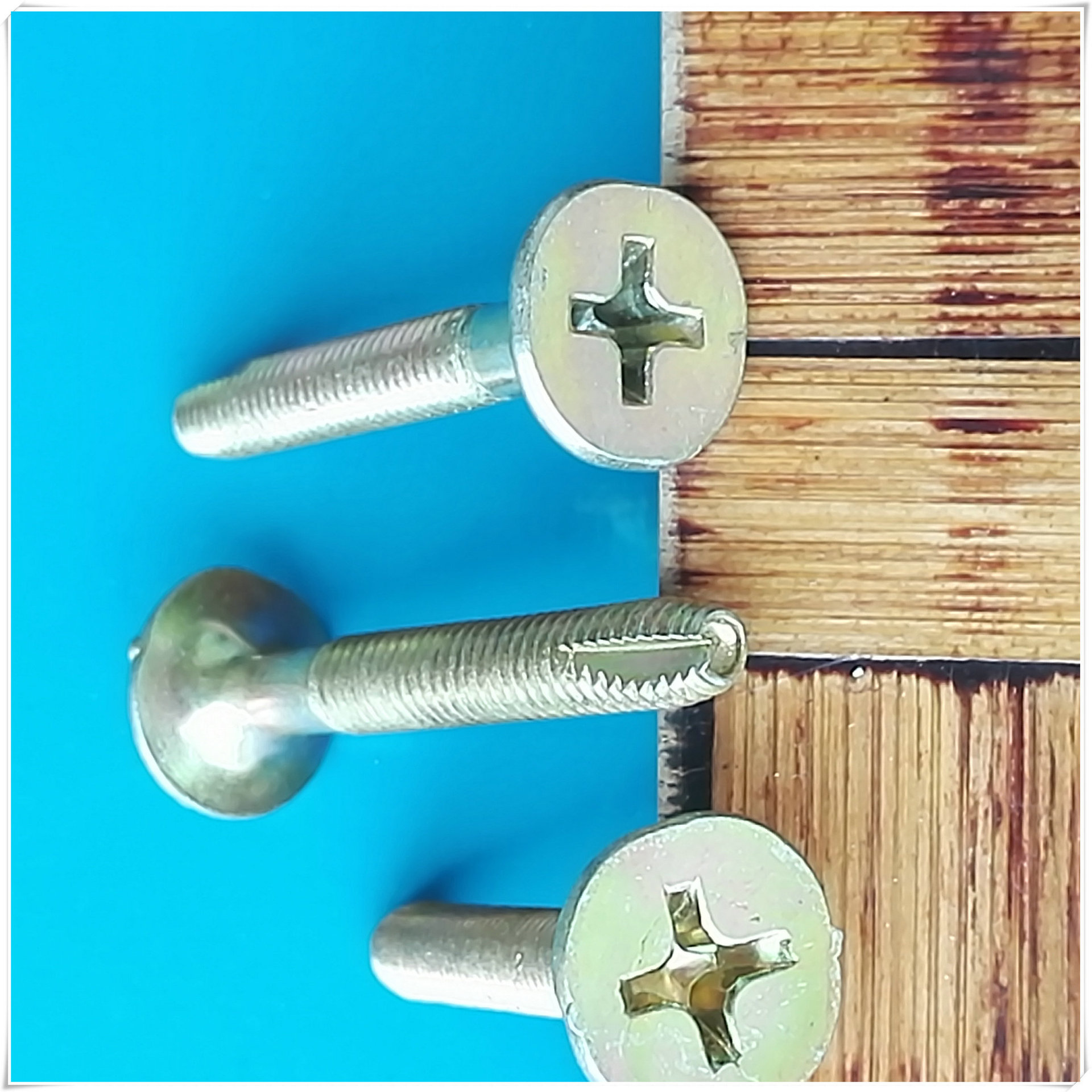 深圳集装箱地板钉喇叭形十字地板钉6x45集装箱车厢压板螺钉