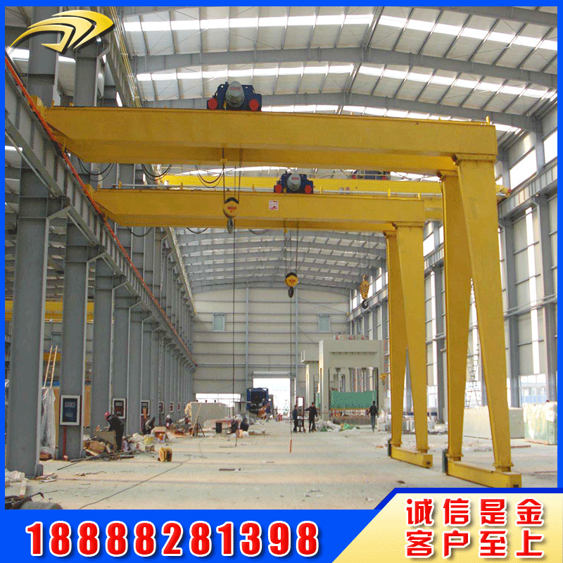 专业生产3t单梁半龙门5t半门式行车10吨半龙门起重机半双梁起重机