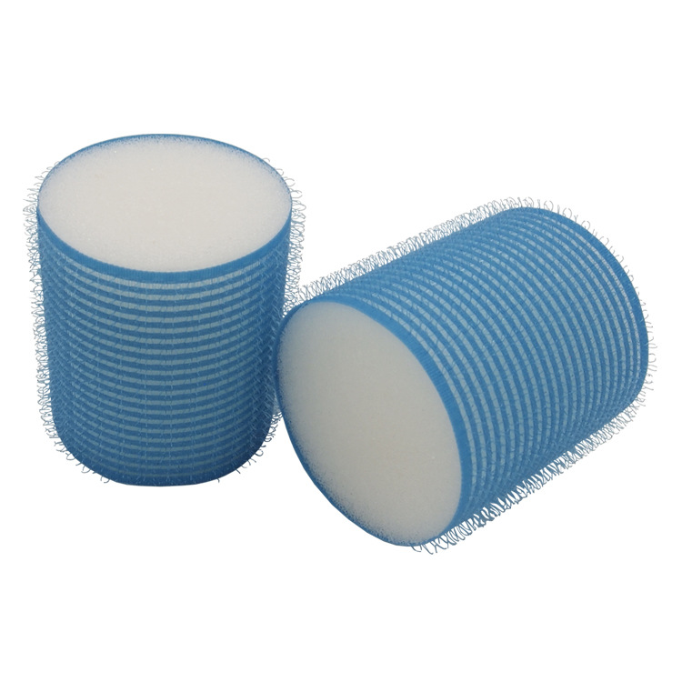 唯尔美工厂批发18尺寸可定制海绵自粘卷发器不伤发高品质睡眠发卷