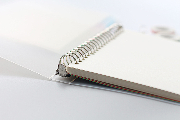 b5pp索引页 手账隔页分类 纯色隔页a5 标准20孔26孔