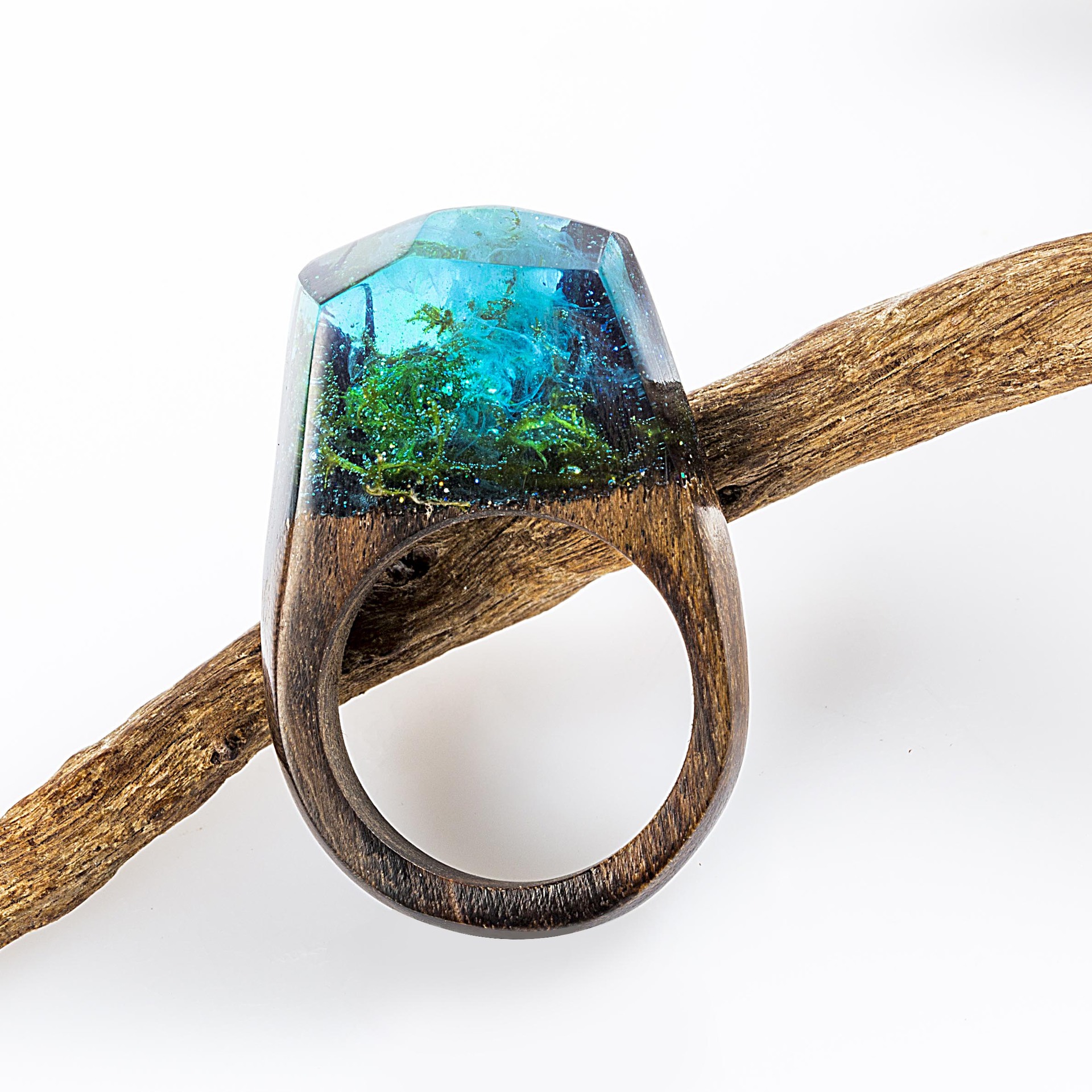 2018热卖戒指魔法森林木头戒指欧美复古大牌首饰厂家批发