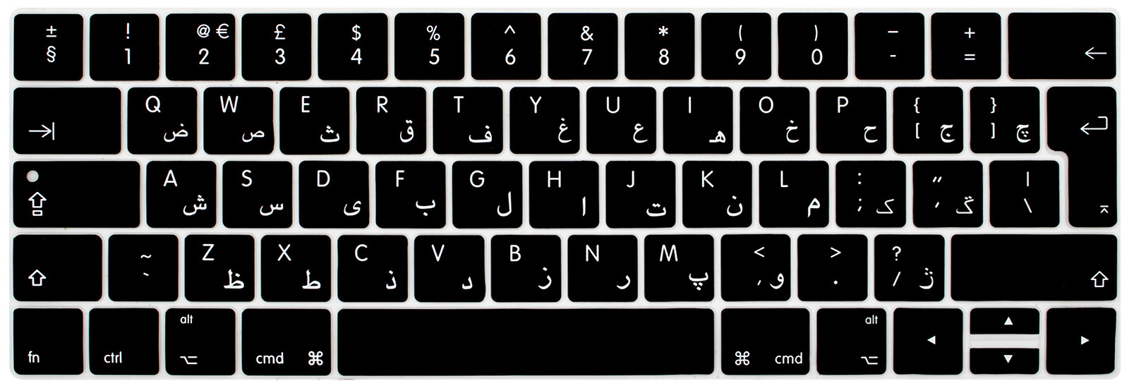 macbook2016苹果笔记本键盘膜 苹果新款touch bar外语键盘保护膜