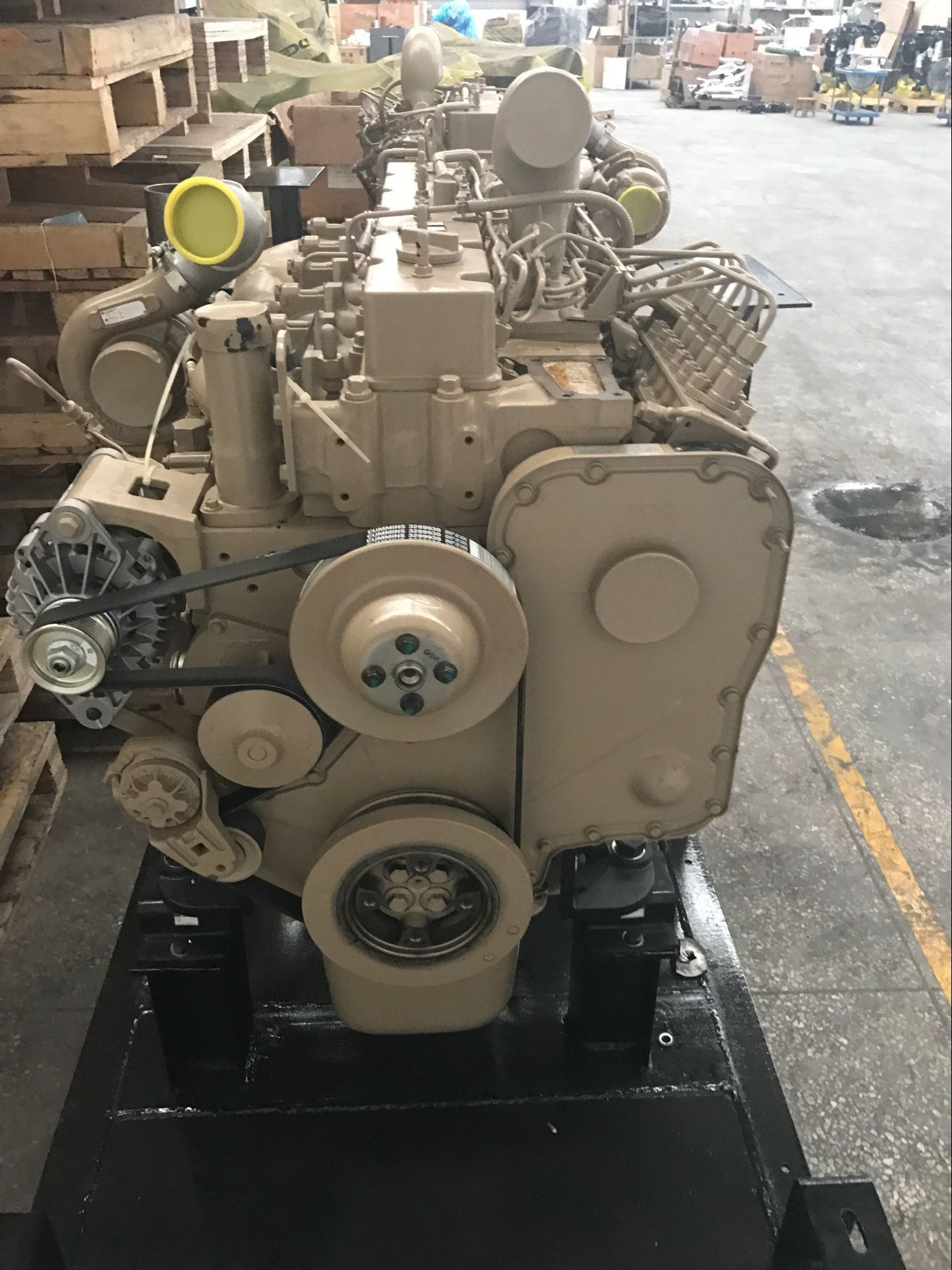 康明斯6ctaa8.3发动机 空空中冷 水泵机组柴油发动机