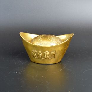 黄金摆件元宝