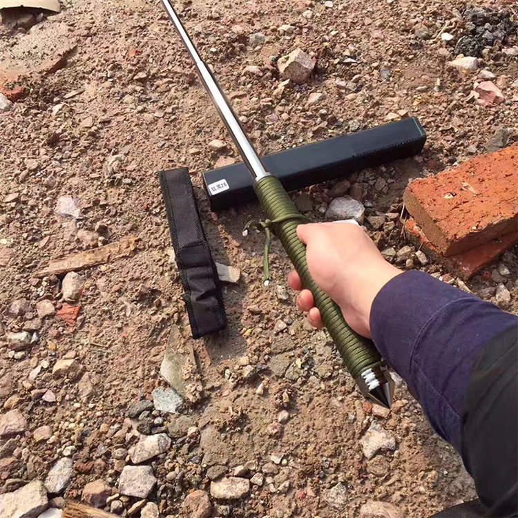 防身用品加长1米甩棍车载自卫防身棍防身武器三节伸缩棍武术棍