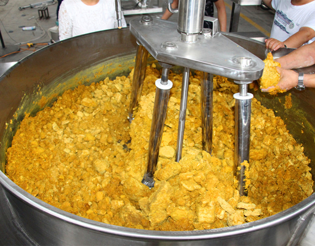 mx咖喱酱搅拌炒锅全自动 平底行星搅拌炒锅 四爪多头搅拌炒锅