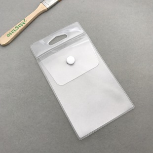 pvc倒封口卡扣鱼钩袋,塑料透明三角卡头,厂家直销,现货批发