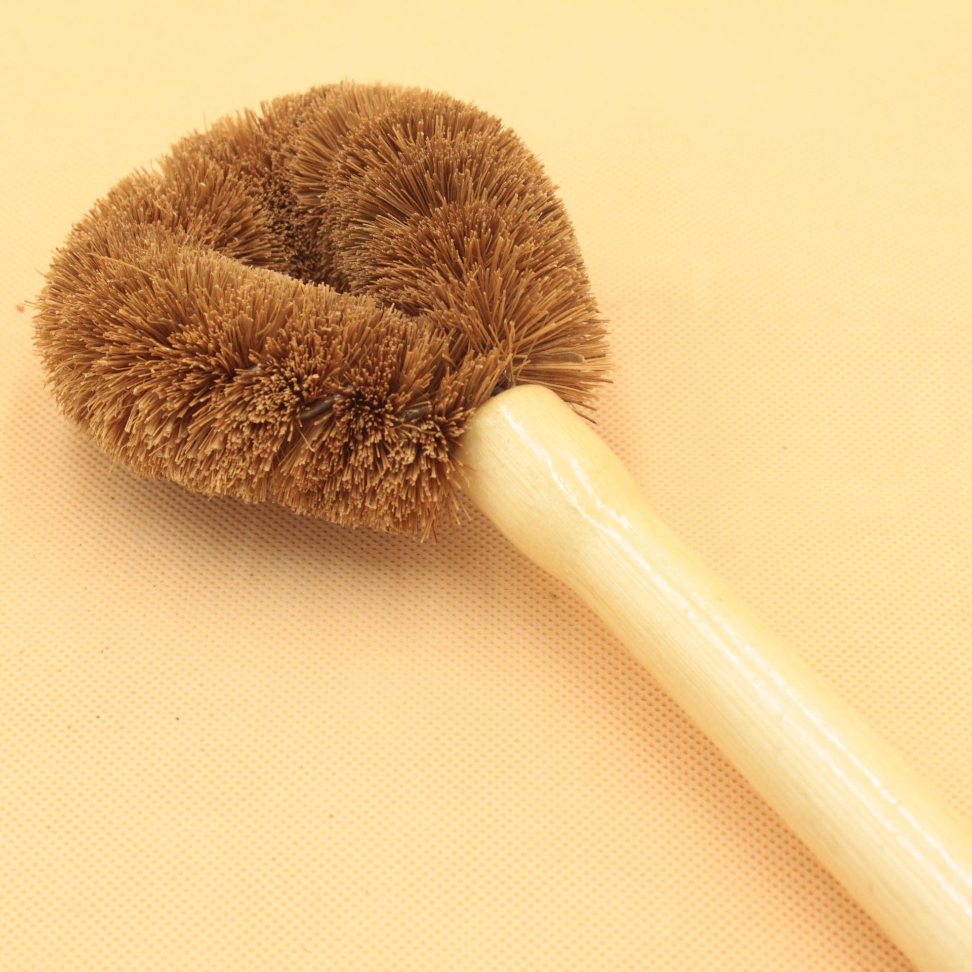 木柄洗锅椰棕毛刷不沾油锅刷厨房锅刷锅刷碗厨房木柄洗锅刷子批发