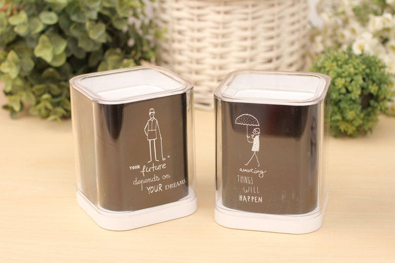 偶像文具批发 小贝壳多功能笔筒 简约时尚 学习用品 笔筒bt-509