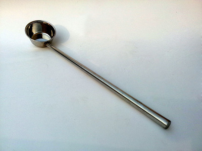 手柄长60cm不锈钢水勺长柄水瓢加厚水舀子汤壳加长水壳汤瓢豆浆瓢