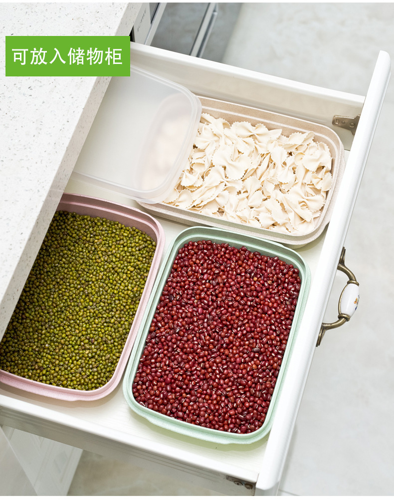 小麦秸秆饭盒保鲜盒 可冷藏可加热 厂家直销