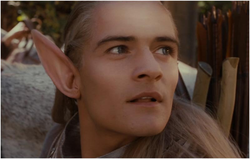 万圣节仿真精灵耳朵化妆舞会道具乳胶玩具搪胶半截耳朵尖耳朵批发