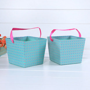 包装厂家定制印刷 手提梯形喜糖伴手礼纸盒 礼品包装盒 新年礼盒