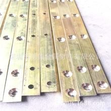 生产五金加工黄铜条 直角异型圆角铜排锁具专用黄铜排 铜排连接片