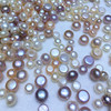 北海珍珠 淡水扁型散珍珠AAA级 现场加工珍珠河蚌原料批发|ms