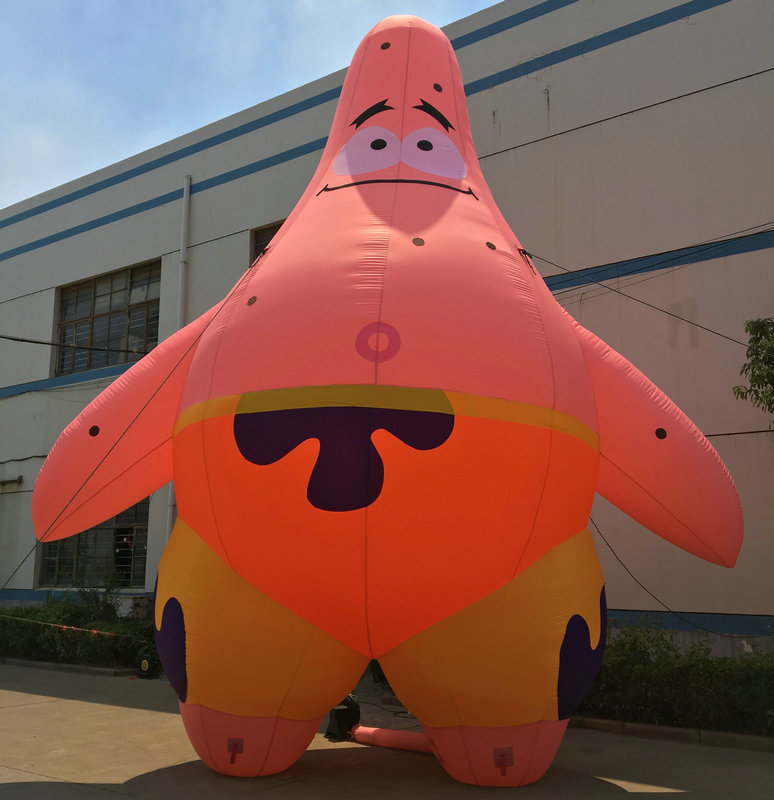 大型落地充气卡通气模 异形充气模型产品 广告卡通气模定制